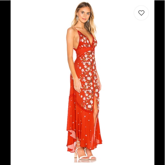 NWT Paradise Printed Maxi Dress in Red
Free People - Picture 2 of 7